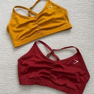Gymshark Ruched Sports Bras
